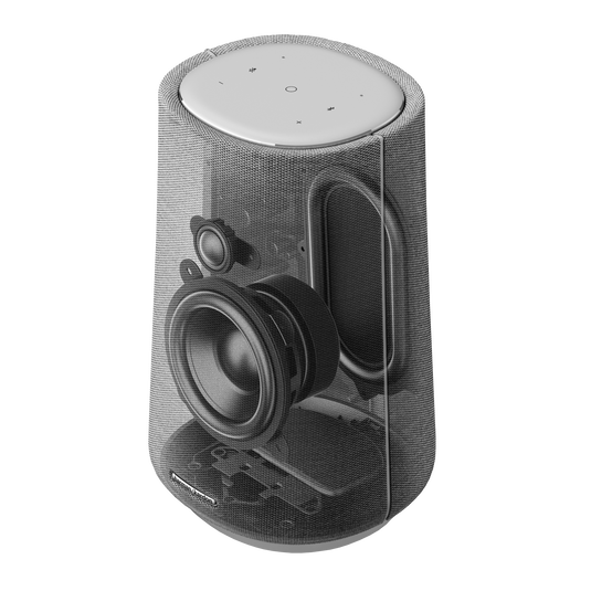 Harman Kardon Citation 100 - Grey - The smallest, smartest home speaker with impactful sound - Detailshot 4 image number null